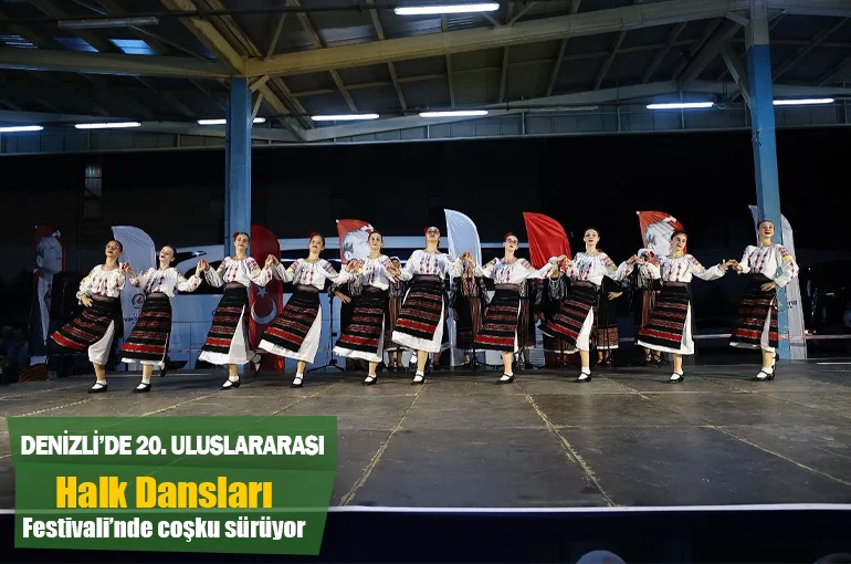 20. Uluslararası Halk Dansları Festivali’nde coşku sürüyor