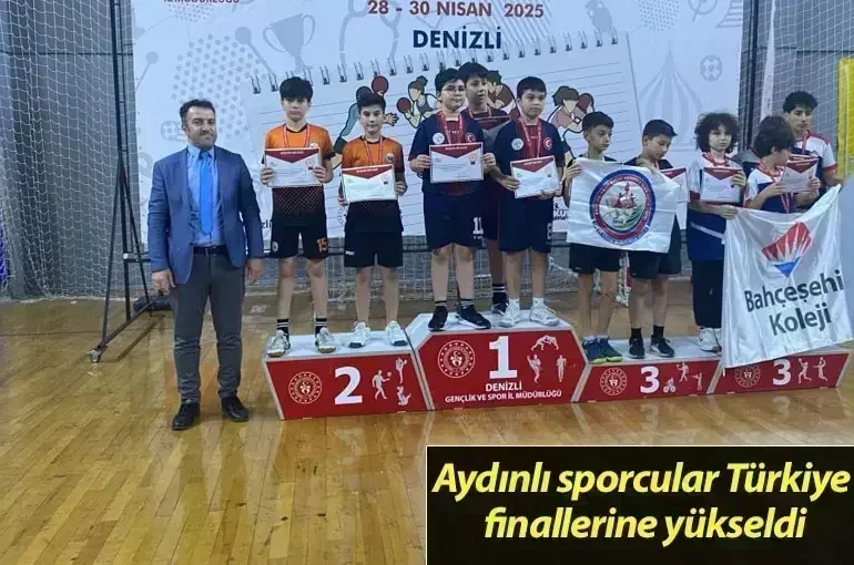 Aydınlı sporcular Türkiye finallerine yükseldi