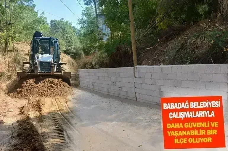 Babadağ Belediyesi Çalışmalarıyla Daha Güvenli ve Yaşanabilir Bir İlçe Oluyor