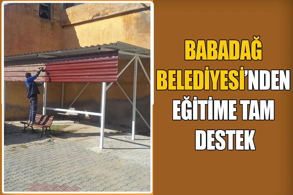 Babadağ Belediyesi’nden eğitime tam destek