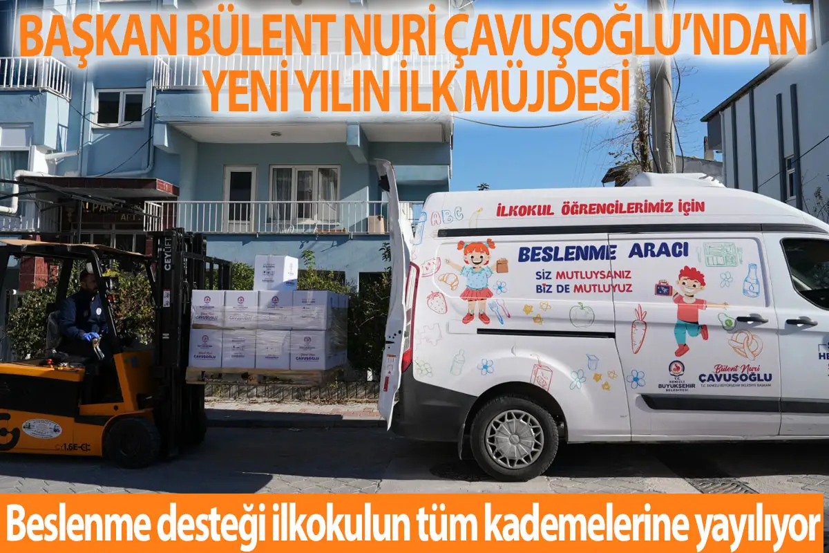 Başkan Bülent Nuri Çavuşoğlu’ndan yeni yılın ilk müjdesi