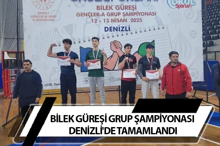 Bilek Güreşi Grup Şampiyonası Denizli'de Tamamlandı