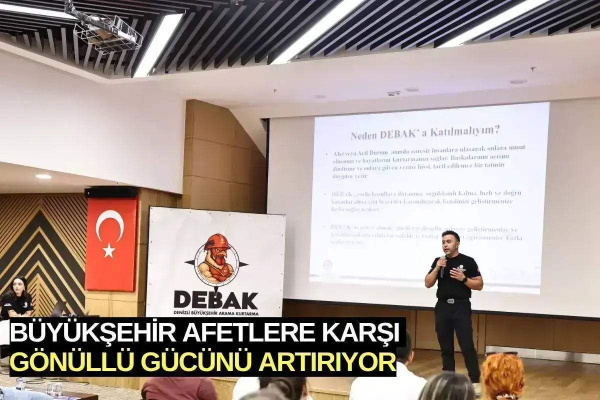 Büyükşehir afetlere karşı gönüllü gücünü artırıyor