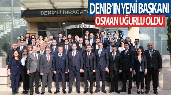 Denıb’ın Yeni Başkanı Osman Uğurlu Oldu