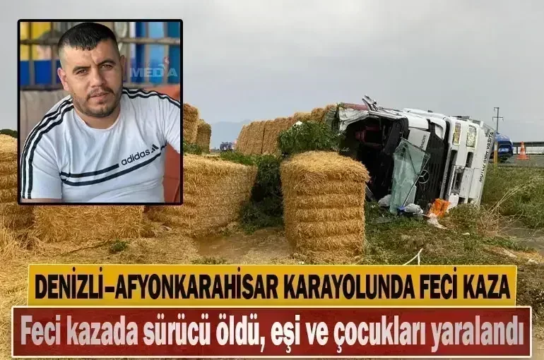 Denizli–Afyonkarahisar Karayolunda feci kaza