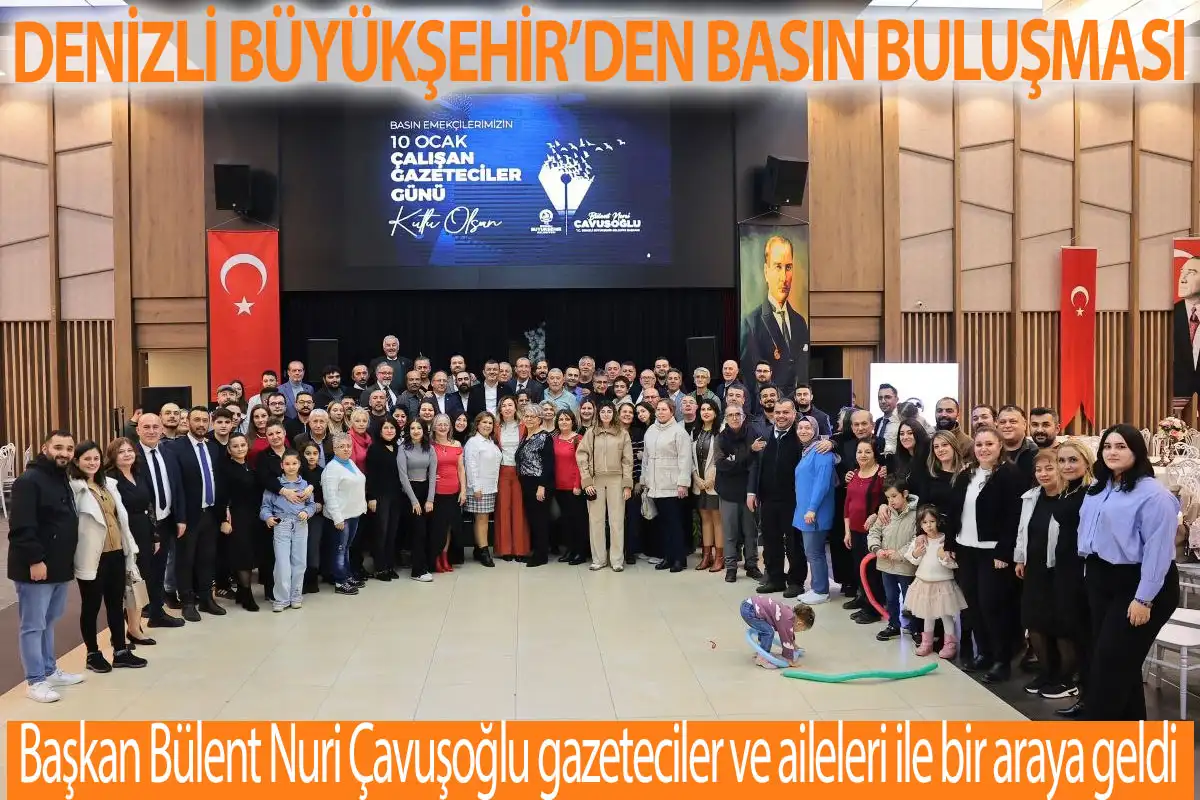 Denizli Büyükşehir’den basın buluşması