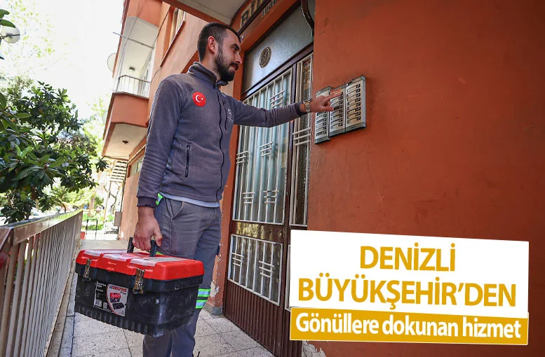 Denizli Büyükşehir’den gönüllere dokunan hizmet
