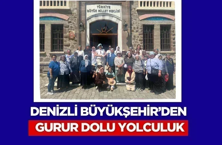 Denizli Büyükşehir’den gurur dolu yolculuk