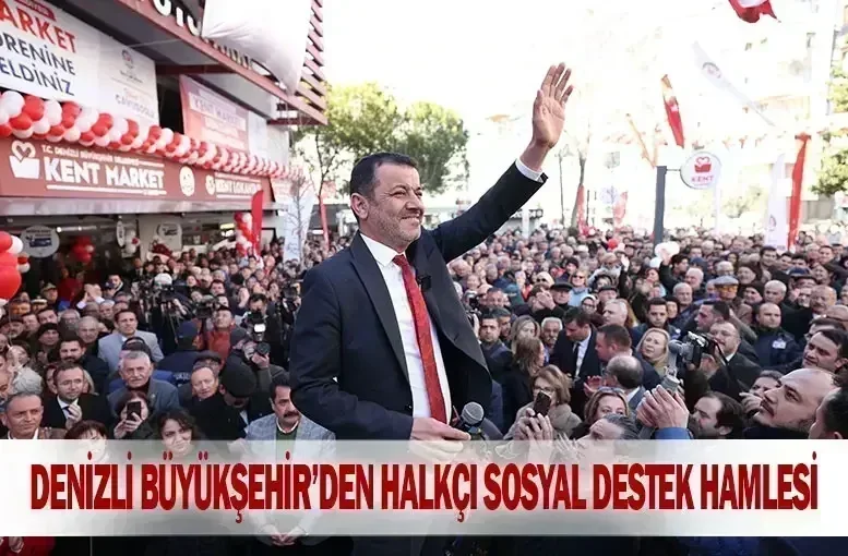 Denizli Büyükşehir’den halkçı sosyal destek hamlesi