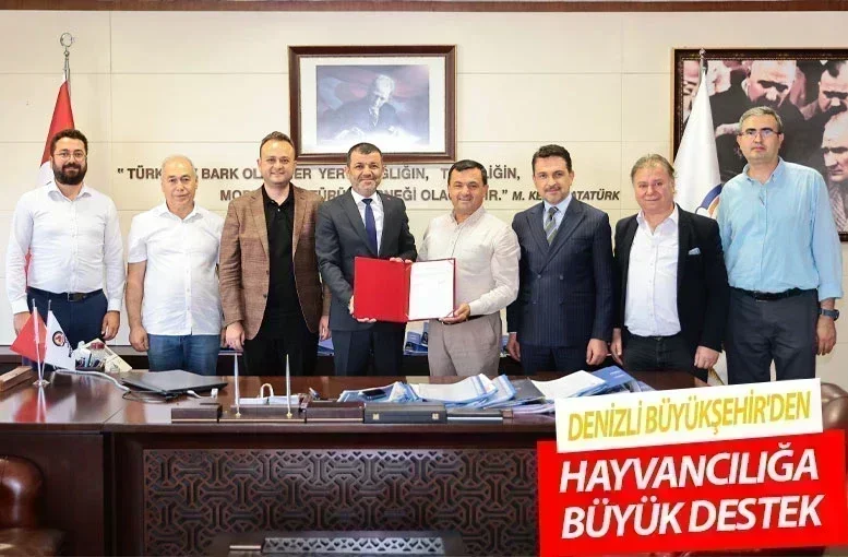Denizli Büyükşehir'den Hayvancılığa Büyük Destek