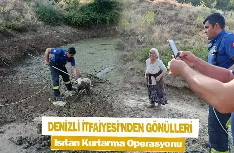 Denizli İtfaiyesi'nden Gönülleri Isıtan Kurtarma Operasyonu