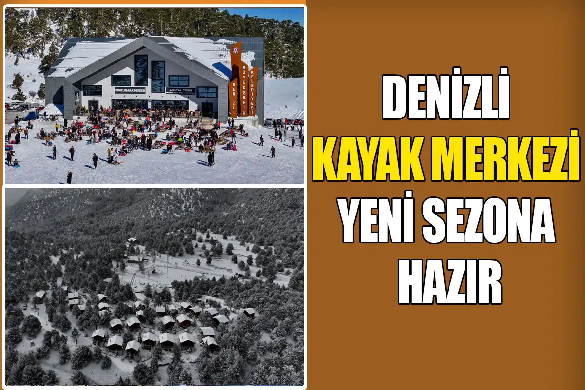 Denizli Kayak Merkezi yeni sezona hazır