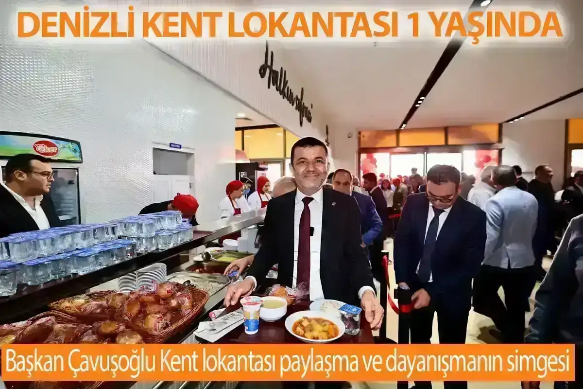 Denizli Kent Lokantası 1 yaşında