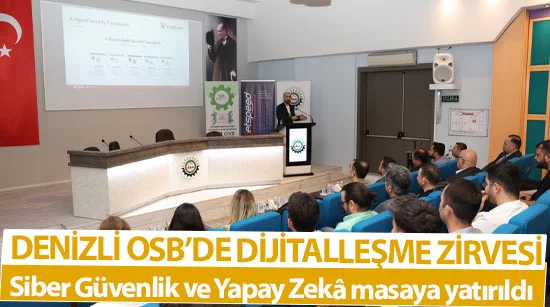 Denizli OSB’de Dijitalleşme Zirvesi