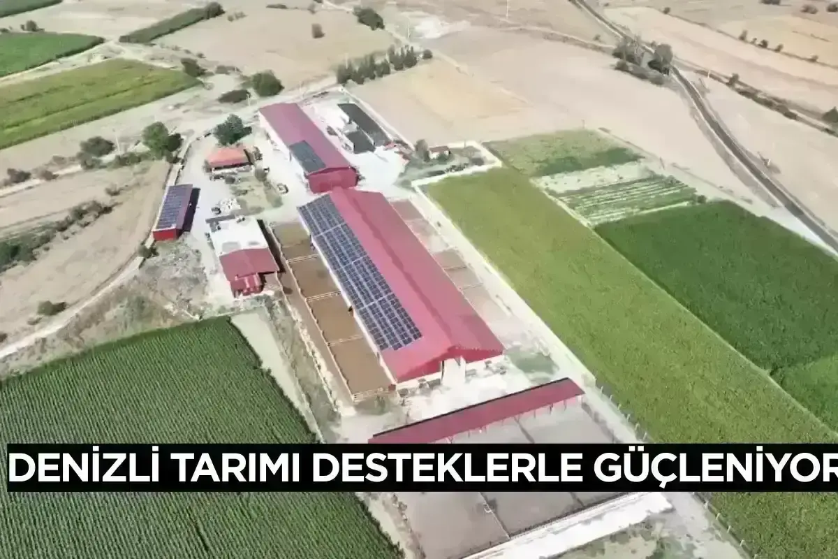 Denizli tarımı desteklerle güçleniyor