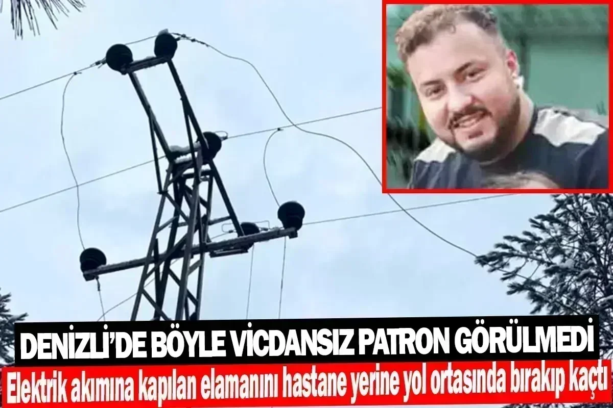 Denizli’de böyle vicdansız patron görülmedi