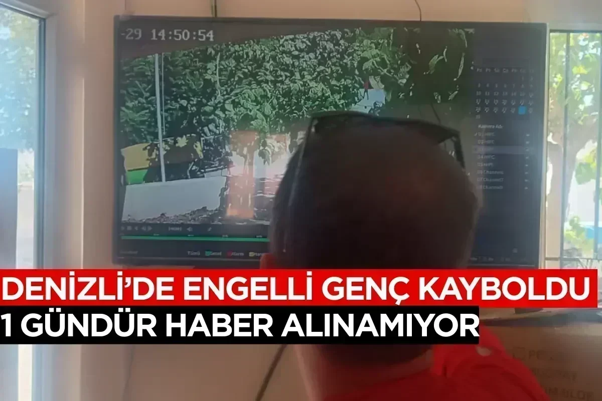 Denizli’de engelli genç kayboldu