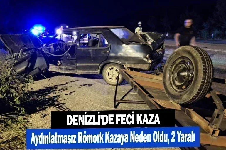 Denizli'de Feci Kaza