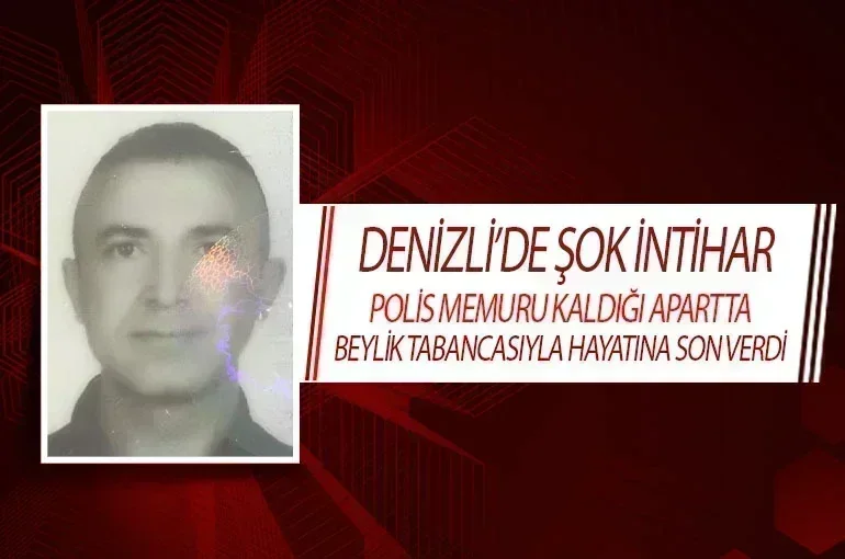 Denizli’de Şok İntihar