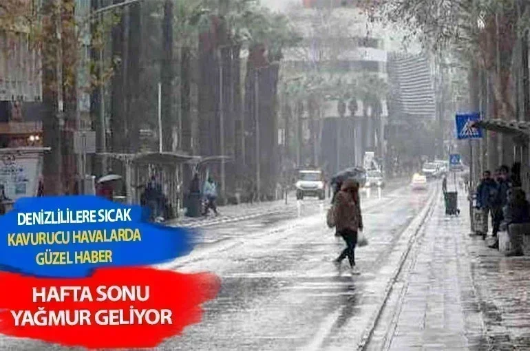 Denizlililere sıcak ve kavurucu havalarda güzel haber