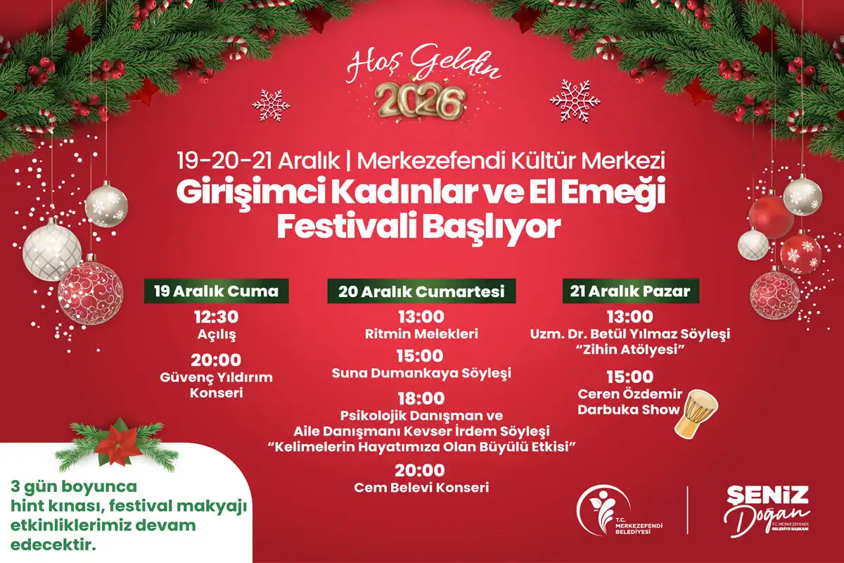 Merkezefendi-Belediyesi-16-17 Aralık Kadın-Girişimcilik-Festivali
