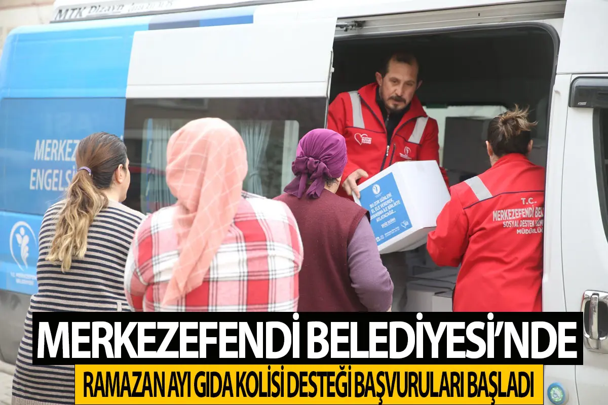 Merkezefendi Belediyesi’nde Ramazan Ayı gıda kolisi desteği başvuruları başladı