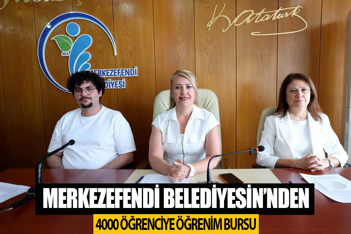 Merkezefendi Belediyesi’nden 4000 öğrenciye öğrenim bursu