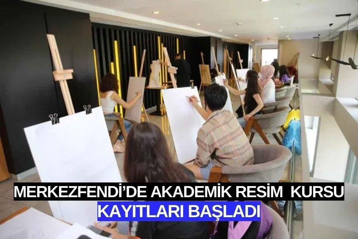 Merkezfendi’de Akademik Resim Kursu Kayıtları Başladı