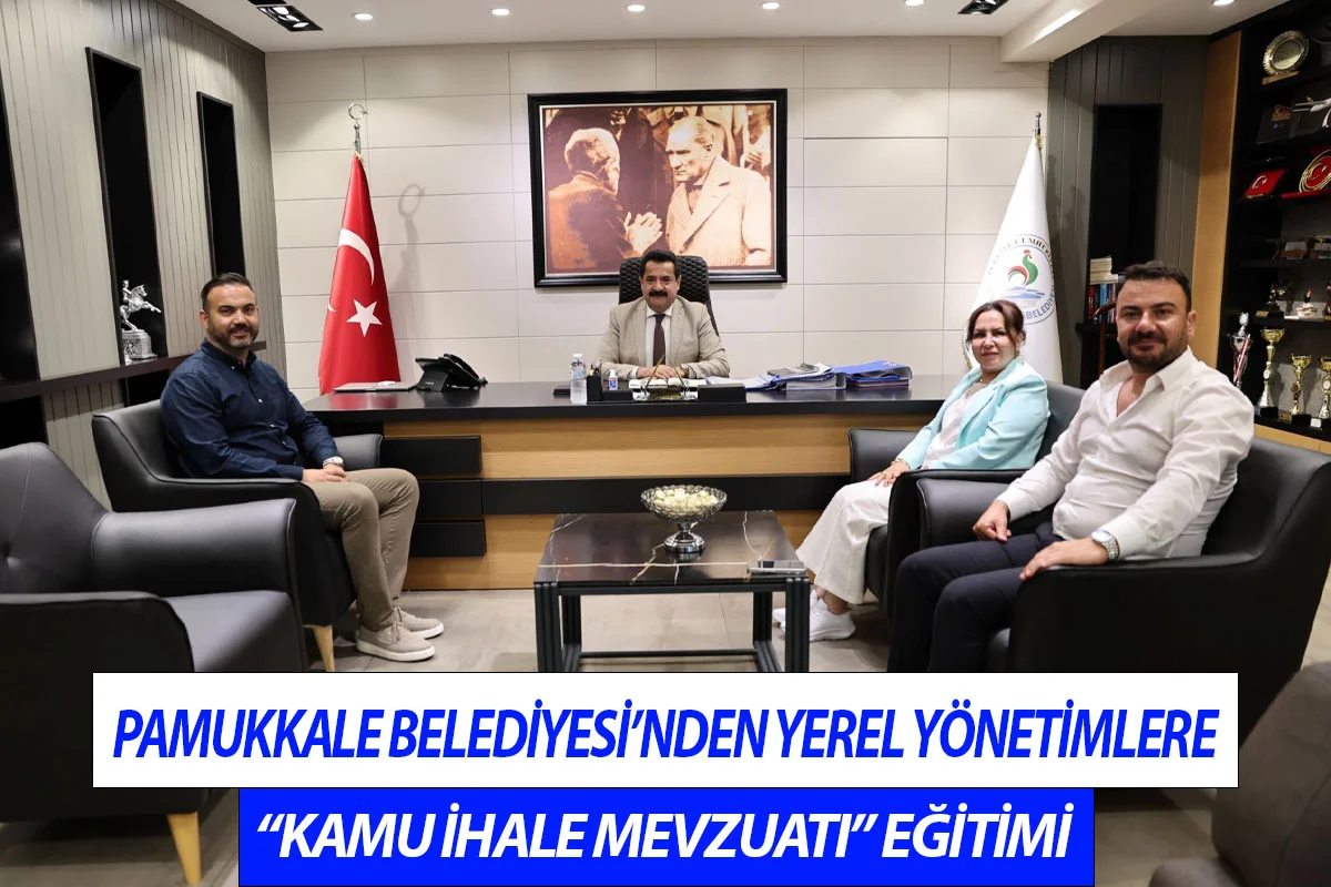 Pamukkale Belediyesi’nden Yerel Yönetimlere “Kamu İhale Mevzuatı” Eğitimi