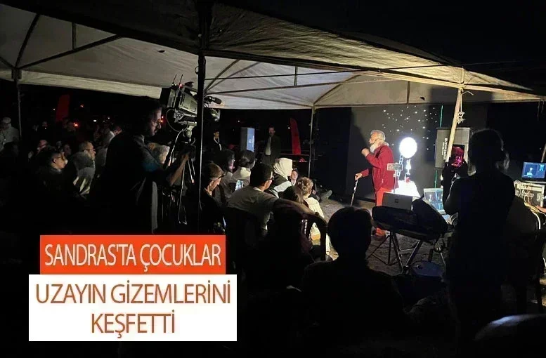 Sandras'ta Çocuklar Uzayın Gizemlerini Keşfetti