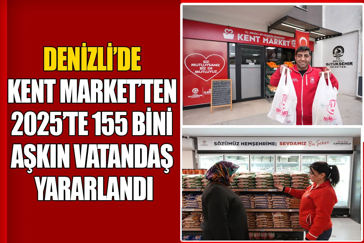 Sosyal belediyecilikte Denizli Büyükşehir imzası