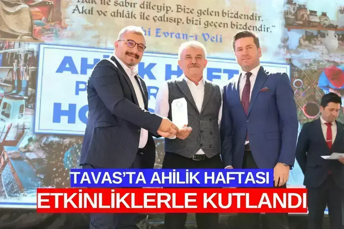 Tavas’ta Ahilik Haftası etkinliklerle kutlandı