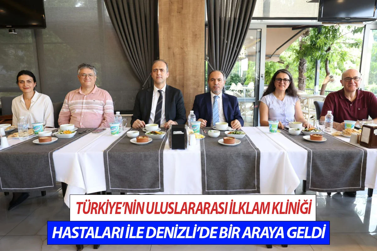 Türkiye’nin Uluslararası İlk LAM Kliniği Hastaları ile Denizli’de Bir Araya Geldi